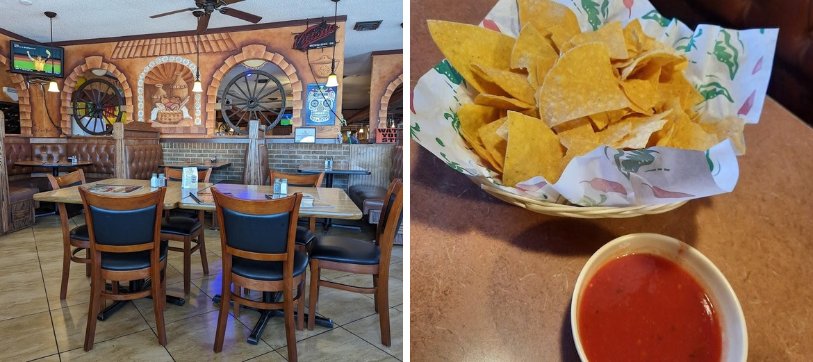 La Cabana Mexican Restaurant Menu