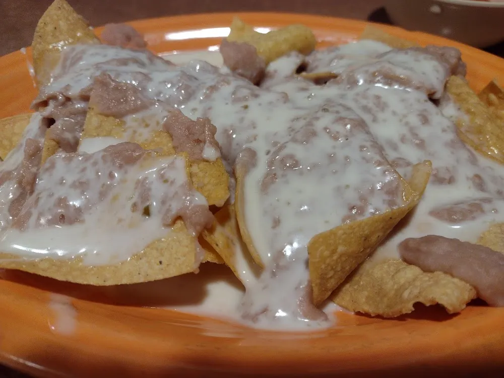 Bean & Cheese Nachos